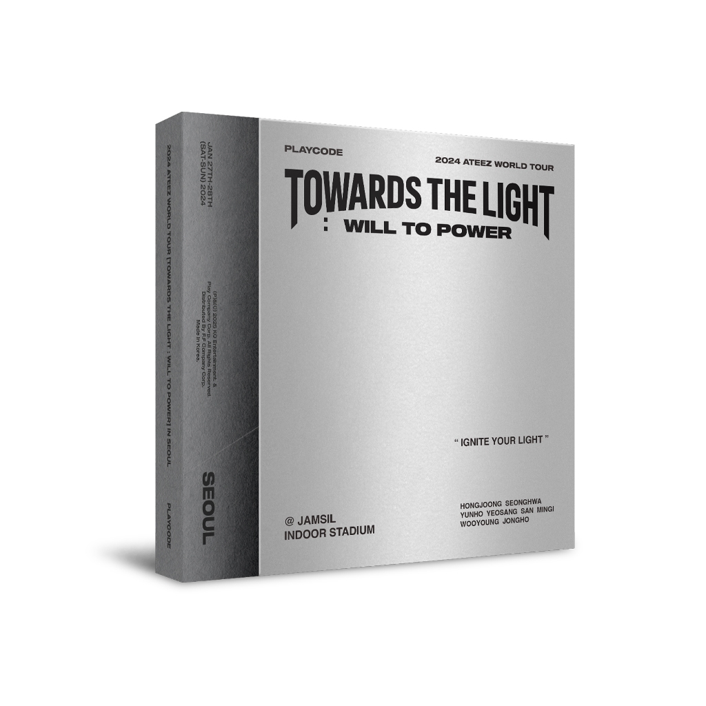 ATEEZ [TOWARDS THE LIGHT: WILL TO POWER] PLAYCODE / WORLD TOUR IN