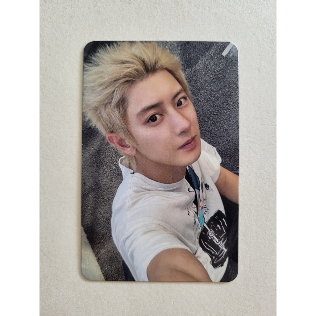 CHANYEOL EXO 1o Mini Álbum Black Out Cartão Fotográfico Oficial