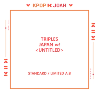 (STANDARD / LIMITED A,B) tripleS <Untitled> JAPAN ∞! (29th Nov.2024)