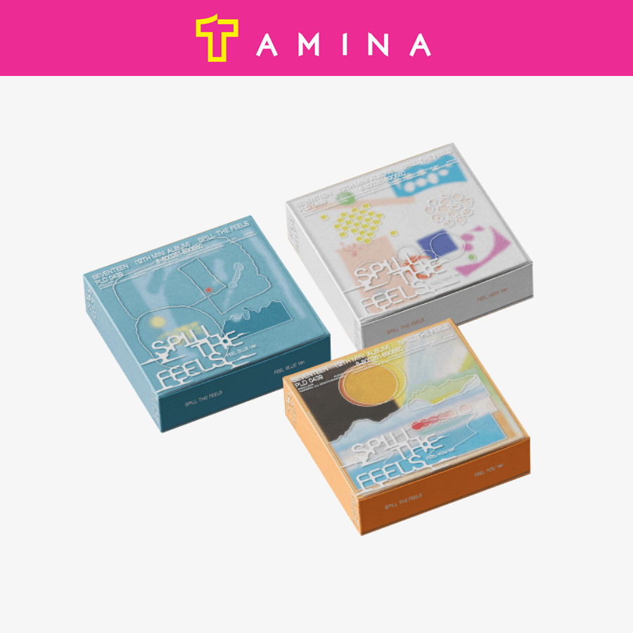 SEVENTEEN 12th Mini Album 'Spill the Feels' | Shopee Brasil
