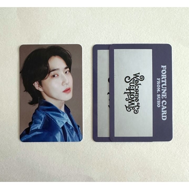 Concerto EXO SUHO Bem-Vindo Ao SU:HOME Cartão Oficial MD Trading