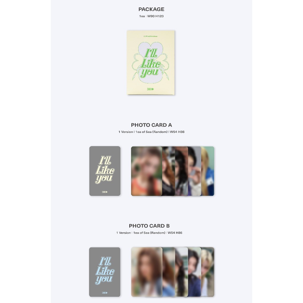 ILLIT - [ I'LL LIKE YOU ] 2ND MINI ALBUM (WEVERSE Ver.) | Shopee