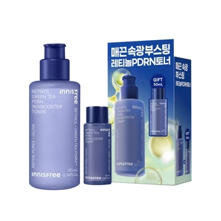 Innisfree Retinol Green Tea PDRN Skinbooster Toner Single Plan 170mL+50mL em Oferta na Shopee