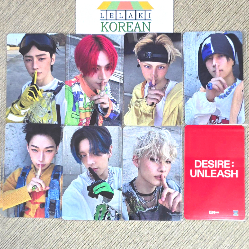 ENHYPEN 2nd KTOWN4U LUCKY DRAW Photocard [DESIRE : UNLEASH