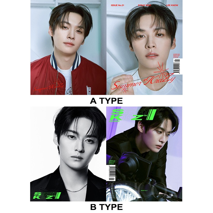 NORMAL POB) DICON VOLUME N°21 STRAY KIDS : A-Summer KraZy, B