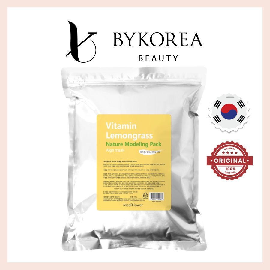 Mediflower Vitamin Lemongrass Nature Modeling Mask Pack 500g | Brasil