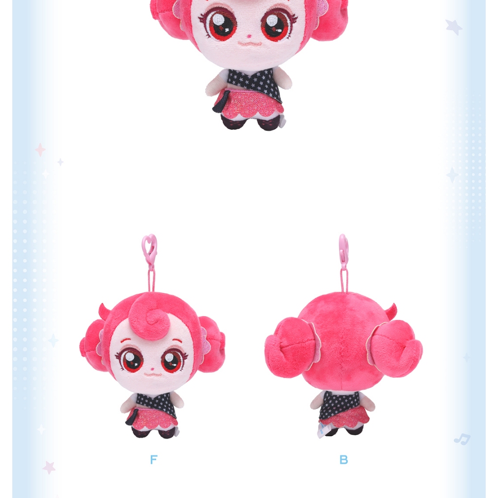10cm DOLL / FIGURE KEY RING) Teenieping X Hearts2Hearts
