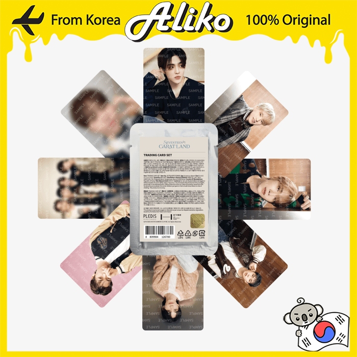 SEVENTEEN in CARAT LAND - Trading Card Set | Shopee Brasil