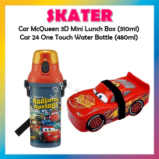 [Carro McQueen 3D Mini Lancheira (310ml) DLB7 24 Garrafa De Água De Um Toque (480ml) PSB5SANAG
