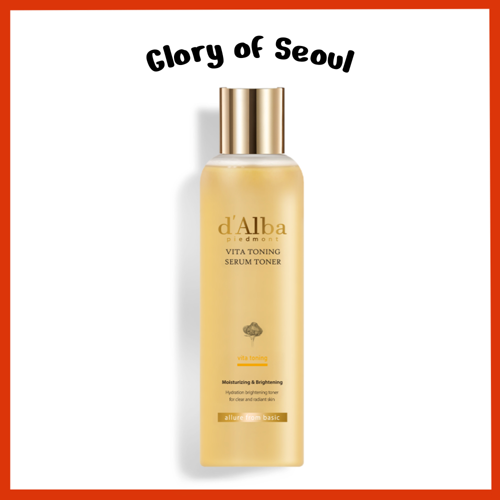 Renovado] D'Alba Vita Toning Serum Toner, 180ml | Shopee Brasil