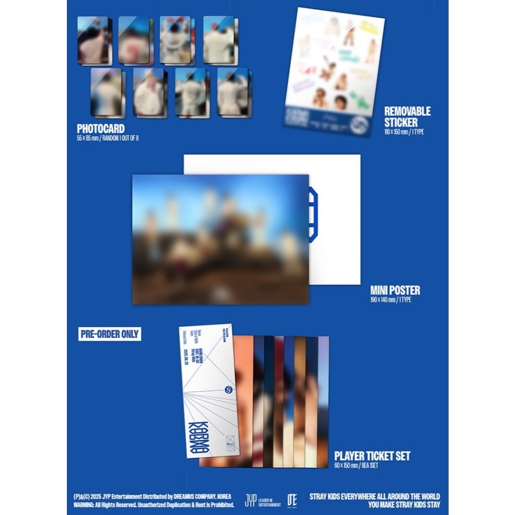 STRAY KIDS the 4th Album KARMA (CEREMONY Ver., HOORAY Ver