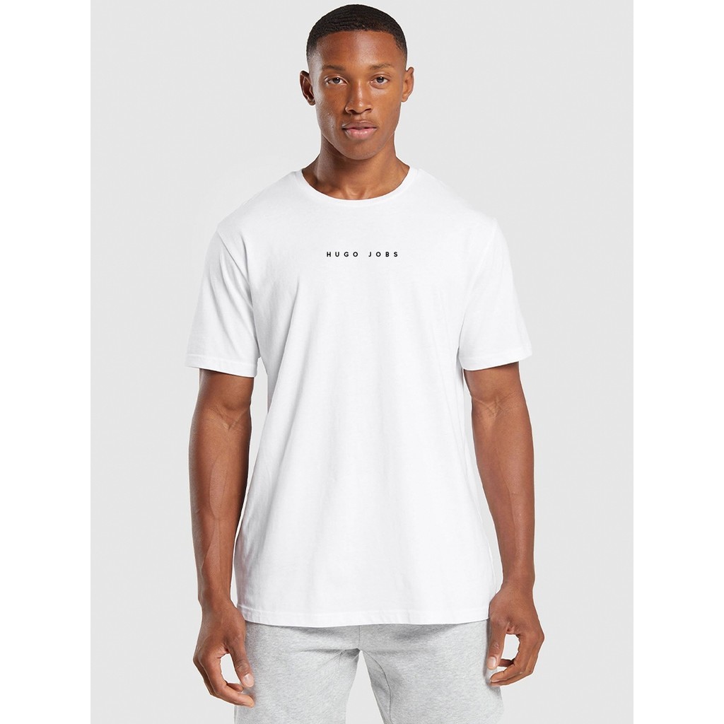 Camiseta Estilosa Marca Estampada Minimalista T-Shirt 100% Algodão Macio Fibra Natural Fio Penteado