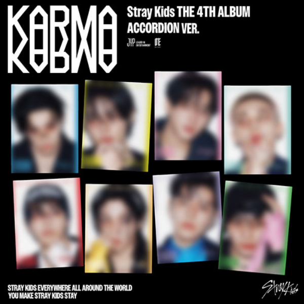 POB][8 SET] (ACCORDION ver.) Stray Kids (SKZ) [KARMA] 4th FULL