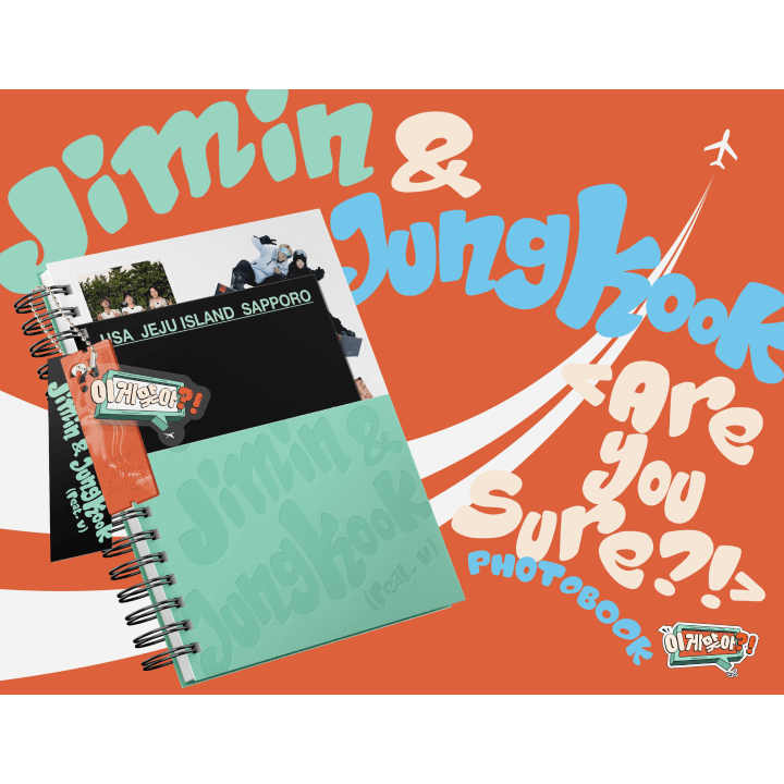 POB] JIMIN x JUNGKOOK(BTS) - <Are You Sure?!> Photobook | Shopee