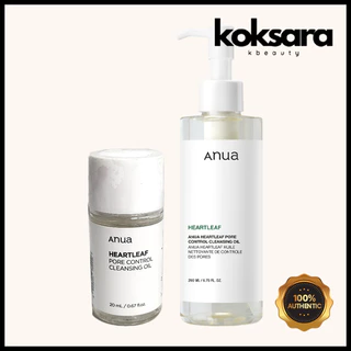 Anua Heartleaf Pore Control Cleansing Oil 20ml,200ml em Oferta na Shopee