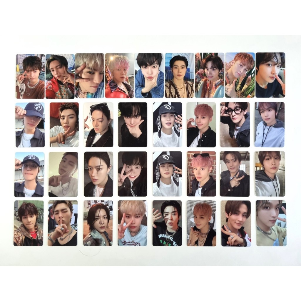 Kpop NCT127 NCT 127 O 6o Álbum WALK Fotográfico Oficial Cartão