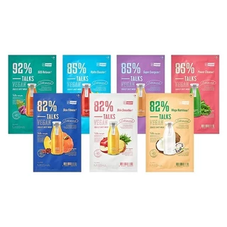 missha tox vegan juice sheet mask 27g 7types em Oferta na Shopee