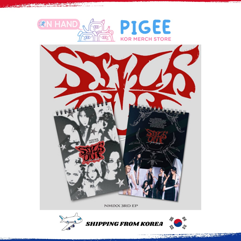 NMIXX - [ Fe3O4 : STICK OUT ] 3RD MINI ALBUM | Shopee Brasil