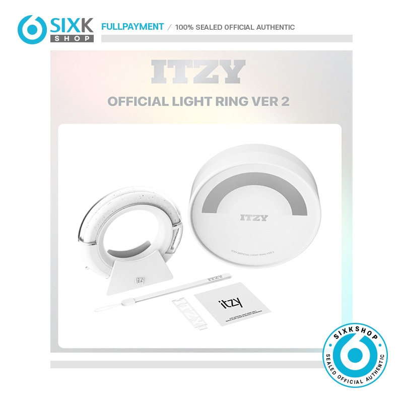 新品未開封 ITZY OFFICIAL LIGHTRING VER2 ペンライト ITZY - Official LIGHT RING VER.2 | Shopee Brasil