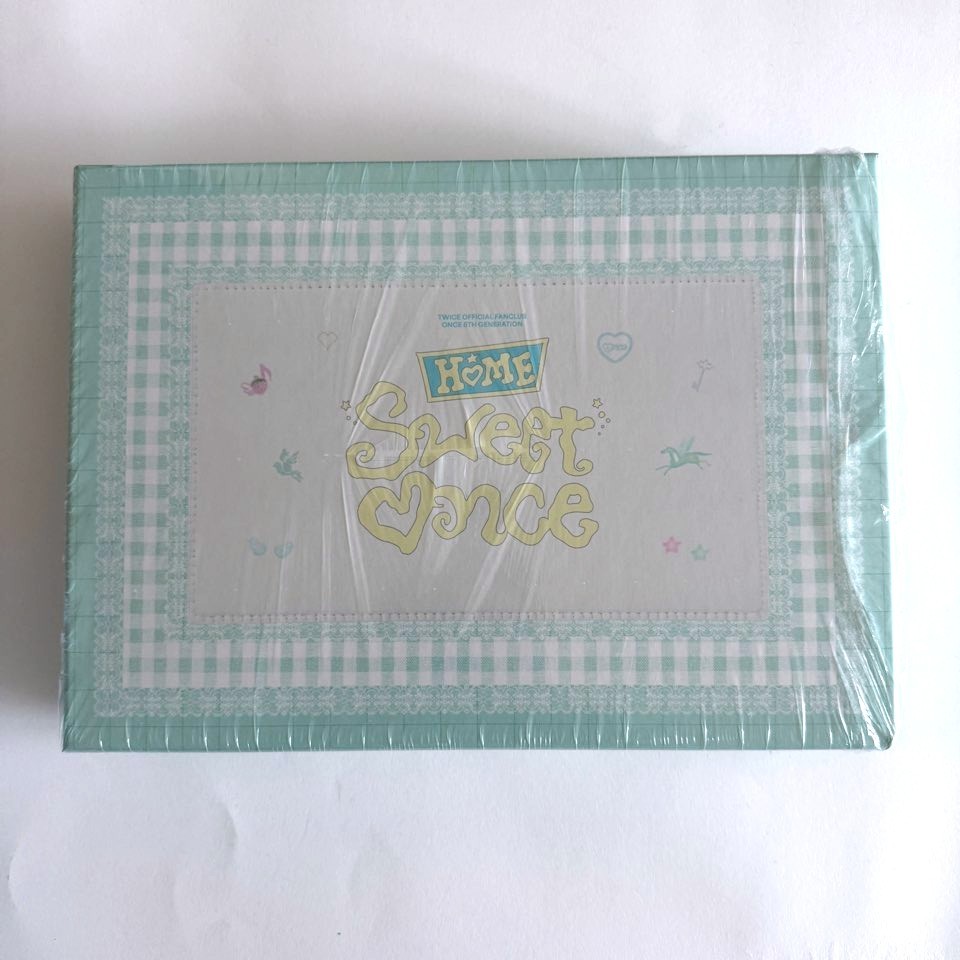 TWICE Official Fanclub Uma Vez 5a Geração HOME SWEET ONCE Kit