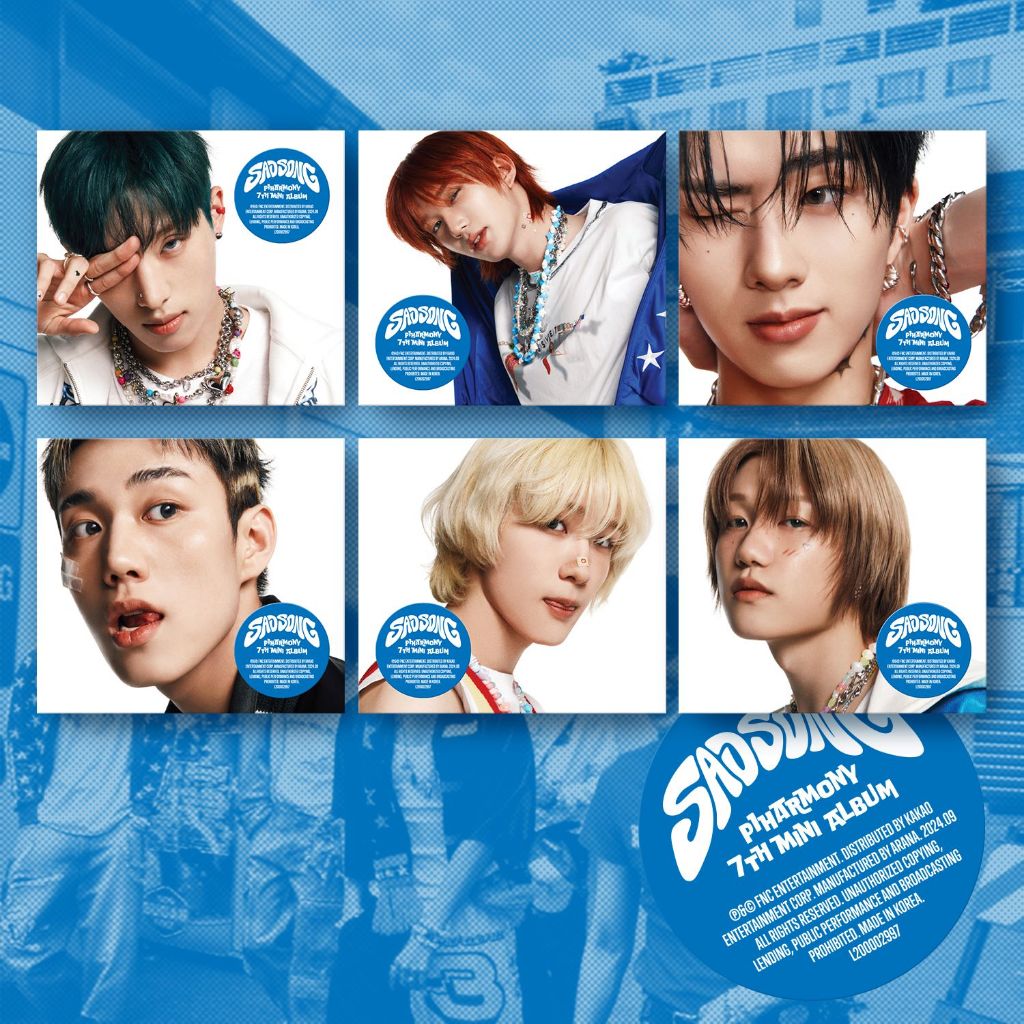 P1HARMONY - [ SAD SONG ] 7TH MINI ALBUM ( DIGIPACK ver ) | Shopee
