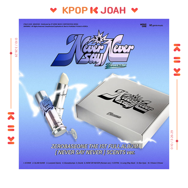 SCENTS ver. LIMITED) ZB1 (ZEROBASEONE) [NEVER SAY NEVER] 1st Full
