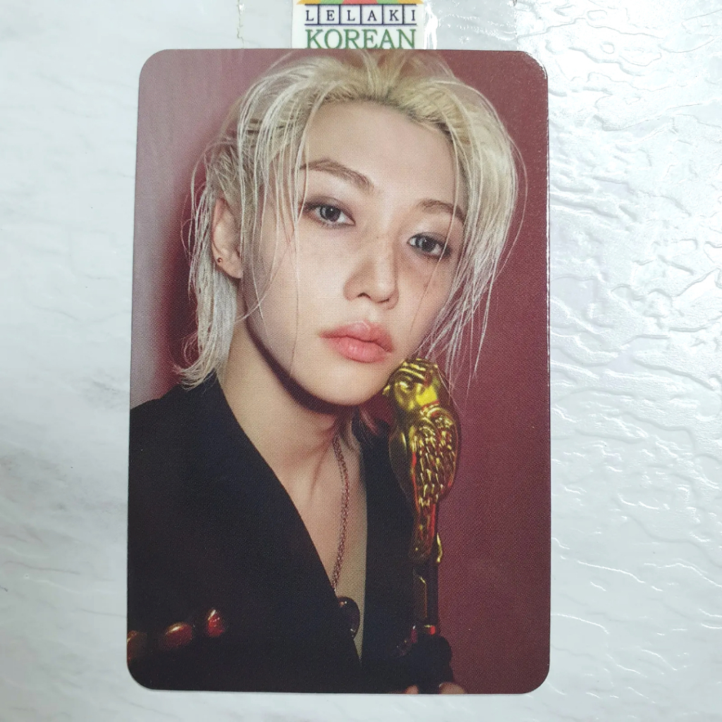 RESTOCK) Stray Kids-9o Mini Álbum [ATE] Cartão Fotográfico Do De