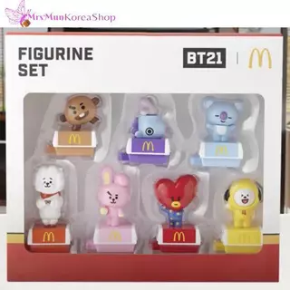BT21 x Conjunto Figurino McDonald's