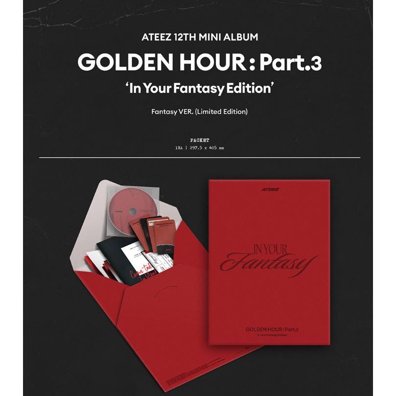 ATEEZ サン サイン アルバム In Your Fantasy US限定 ATEEZ サン
