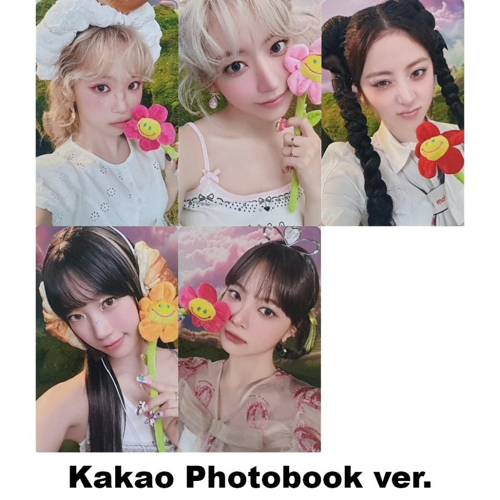 LE SSERAFIM 4th Mini Album 'CRAZY' Photocard | Shopee Brasil