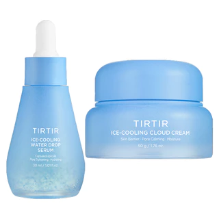Tirtir Ice-Cooling Water Drop Serum 30ml, Cloud Cream 50g em Oferta na Shopee