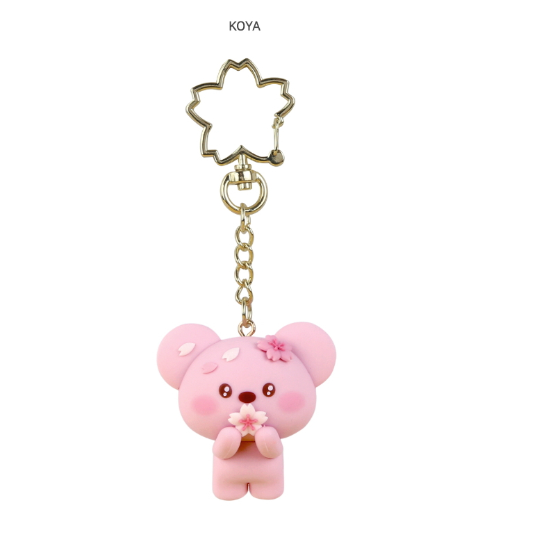 BTS キーホルダー BTS BT21 Oficial CHERRY BLOSSOM Chaveiro De Figuras Autêntico