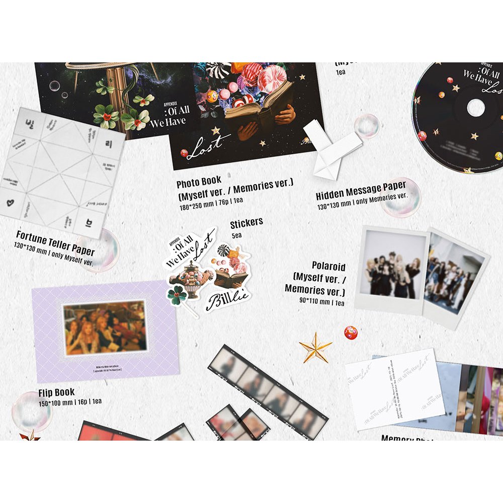大学生協 割引 Lost] Have We All Of : [APPENDIX BILLLIE 5th ALBUM MINI K-POP・アジア