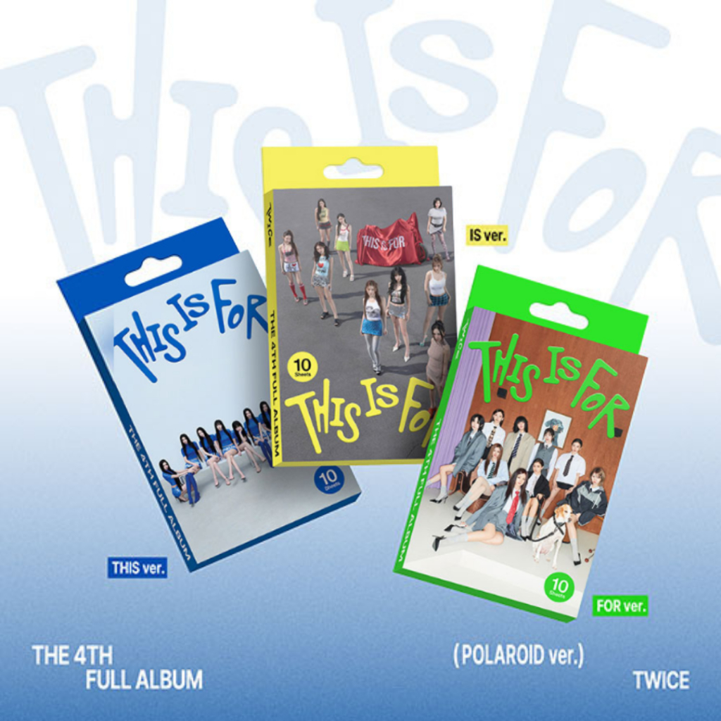 TWICE [THIS IS FOR] POLAROID ver / 4TH FULL ALBUM | Shopee Brasil