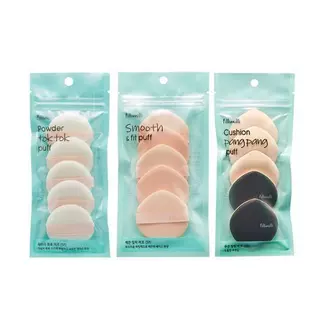 Fillimilli Cushion Pang Pang Puff / Powder Tok Tok Puff / Smooth Fit Puff 5ea em Oferta na Shopee