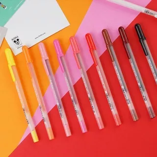 Conjunto De Canetas De Tinta Gel SAKURA Gelly Roll Fine 0.6 Mm Com 18 Unidades [Fabricado No Japão]