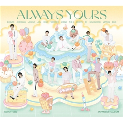 SEVENTEEN -[ALWAYS YOURS] JAPAN BEST ALBUM CD PHOTOBOOK PHOTOCARD