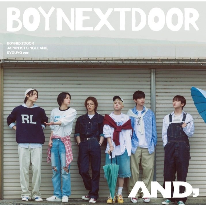 BOYNEXTDOOR - Japan 1st Single Album [AND,] | Shopee Brasil