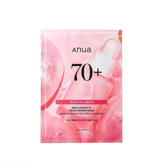 Anua Peach 70 Niacinamide Serum Mask 1Sheet em Oferta na Shopee