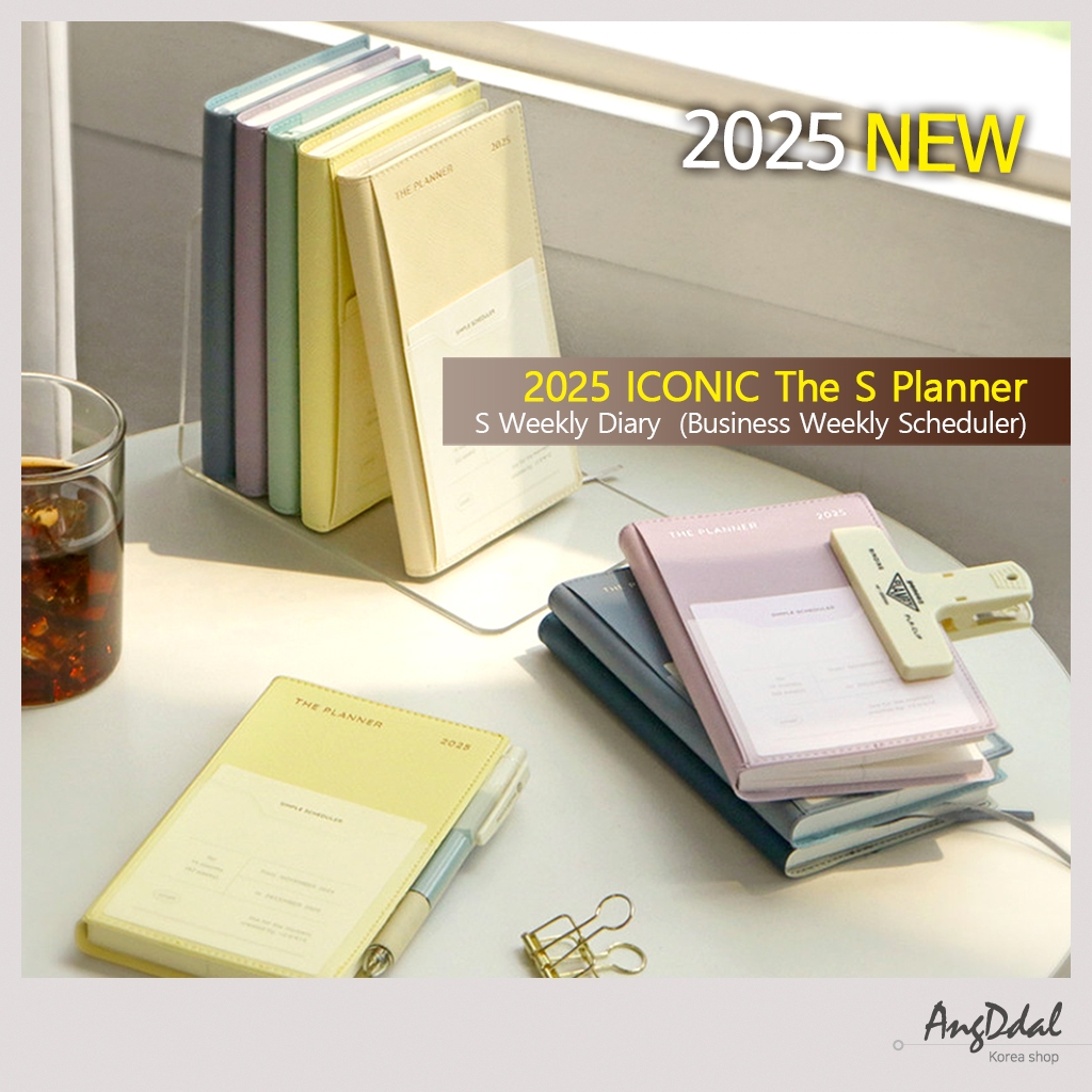 [2025 ICONIC The Planner S Weekly Diary (Mostrador Semanal De Negócios ...