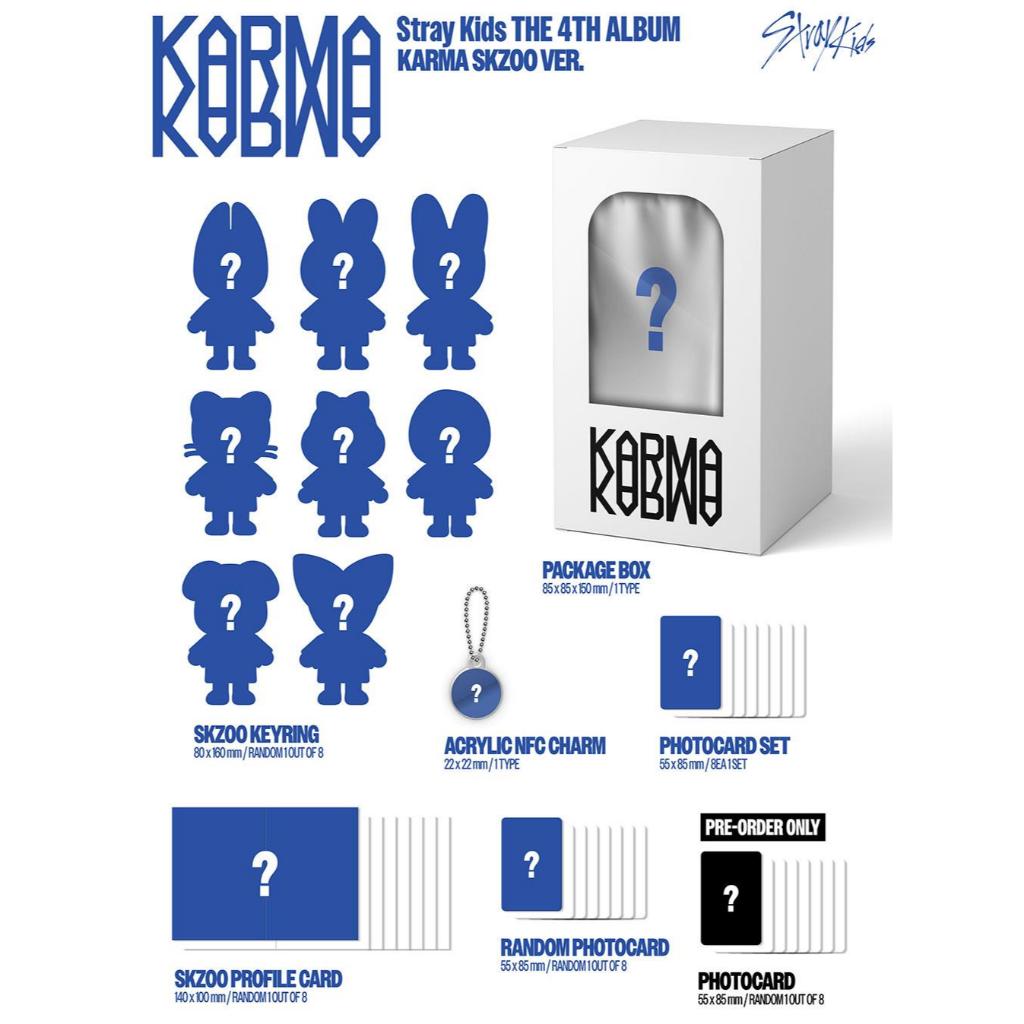 Stray Kids - 4th Full Album [KARMA] (SKZOO VER.) | Shopee Brasil