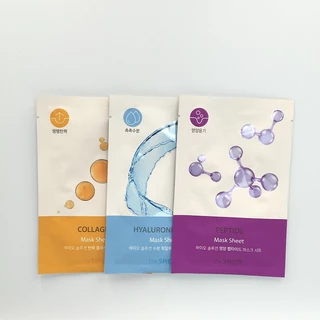 [the SAEM] Bio Solution Collagen / Hyaluronic Acid / Peptide / Multi Vitamin / Panthenol Mask Sheet 20g
