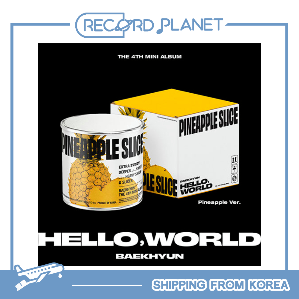 BAEKHYUN (EXO) The 4th Mini Album [Hello, World] (Pineapple Ver