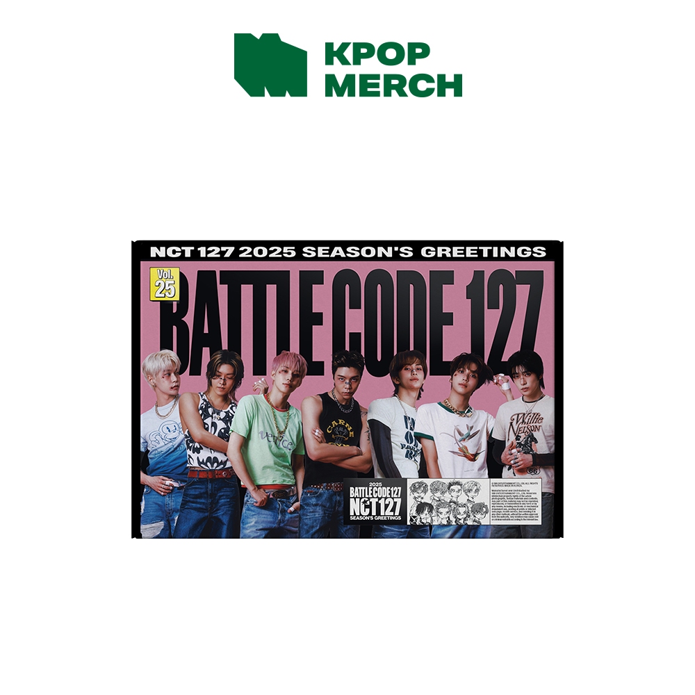 NCT 127 2025 Season Greetings [ Battle Code 127 ] | Shopee Brasil