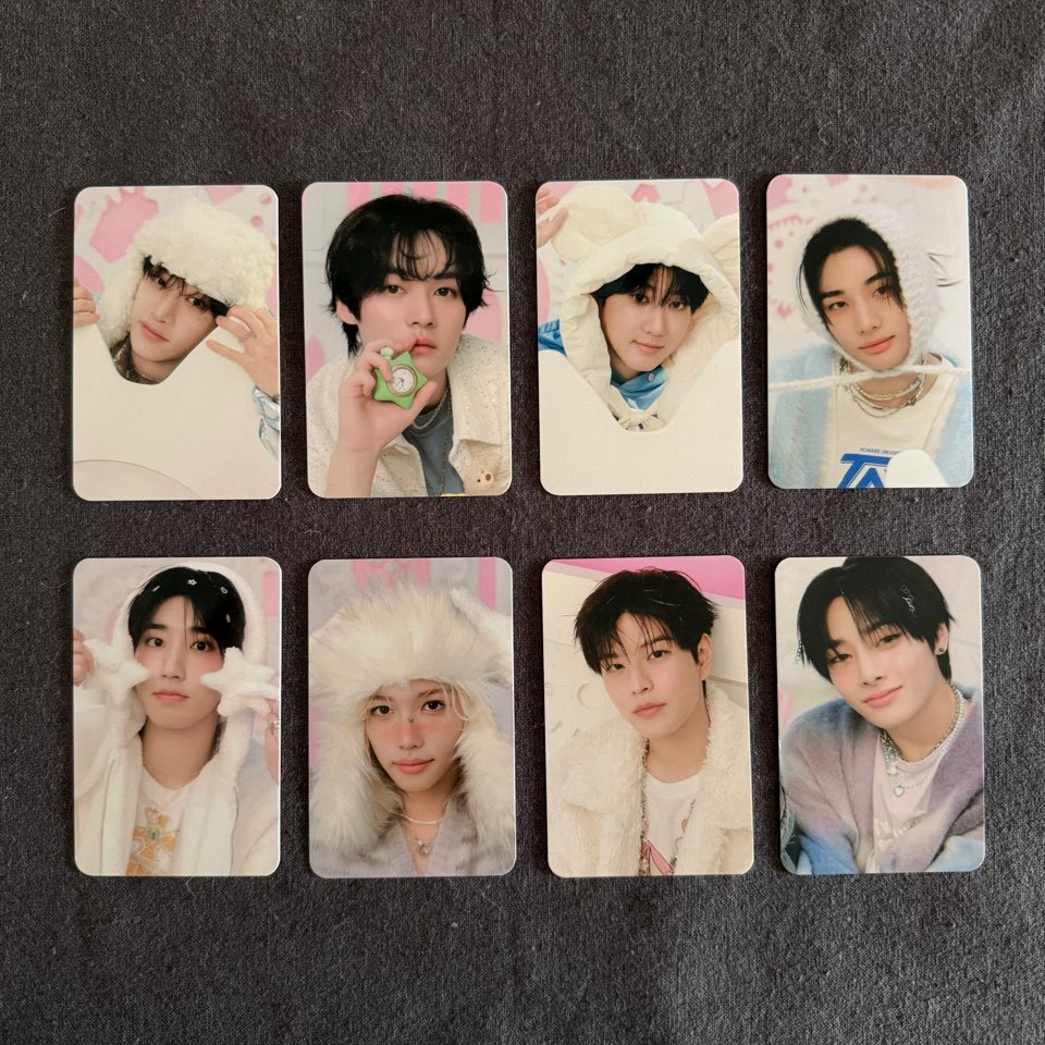 STRAY KIDS 5o FANMEETING SKZ 5'CLOCK Box Tape Photocard | Shopee