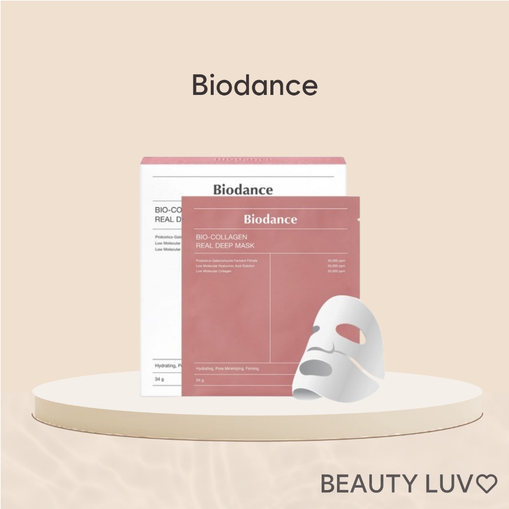 Pacote De Máscaras Biodance , 1 Folha (4 Tipos) Bio-Colágeno Cera