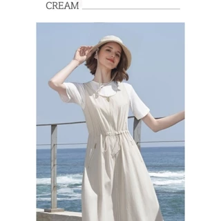 Vestido Chloe Maxi Com Cordão E Zíper