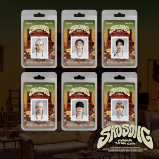 P1HARMONY - [ SAD SONG ] 7TH MINI ALBUM (PLVE Ver.) | Shopee Brasil
