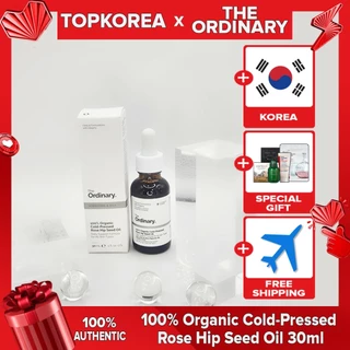 The Ordinary 100% Organic Cold-Pressed Rose Hip Seed Oil 30ml TOPKOREA Envio Da Coreia