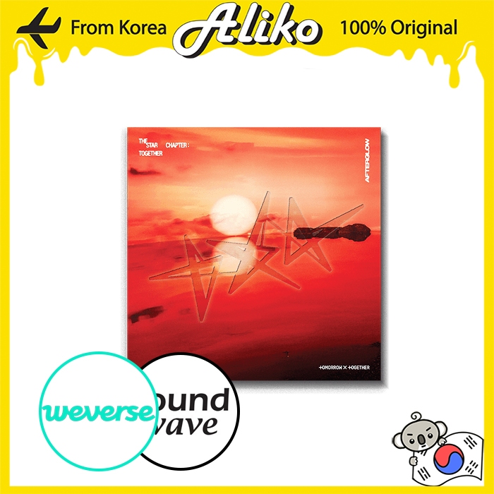 TXT - The Star Chapter: TOGETHER (Afterglow Ver.) | Shopee Brasil